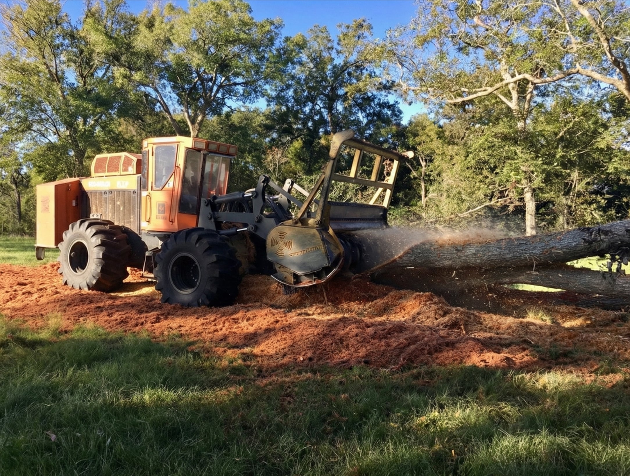 Land clearing services in Little Elm Texas